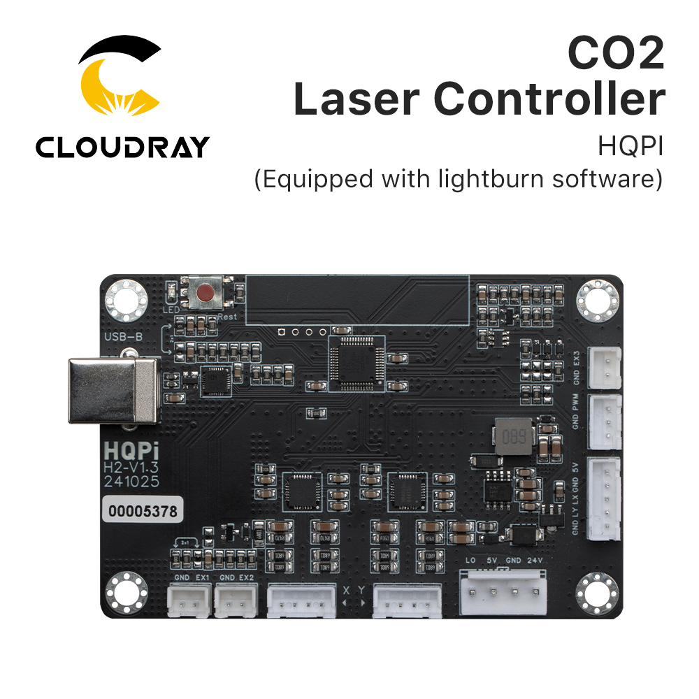 Industrial Handheld Laser Engraver - Cloudray CO2 Laser Controller HQPI Hoge