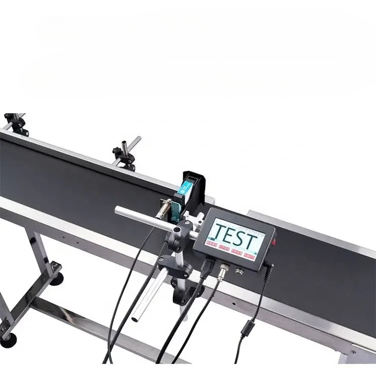 Industrial Laser Printer - # l Online industriële barcode lasermarkeermachine