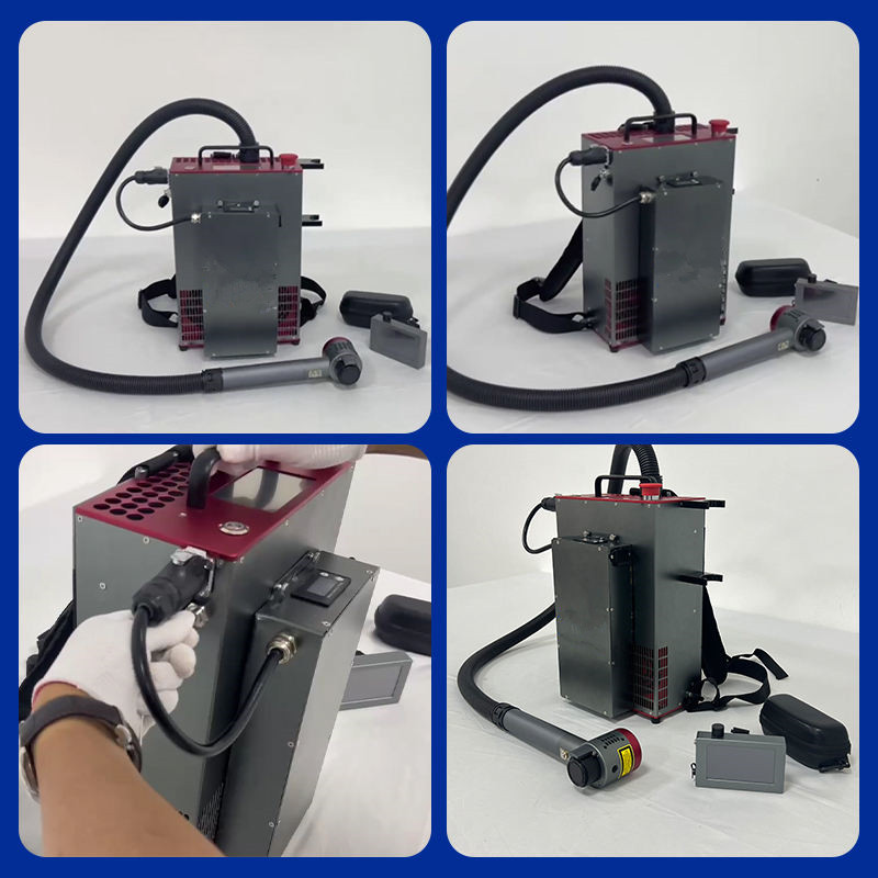 Industrial Laser Cleaner Price - Rugzak Draagbaar Type Handheld Laser Cleaner