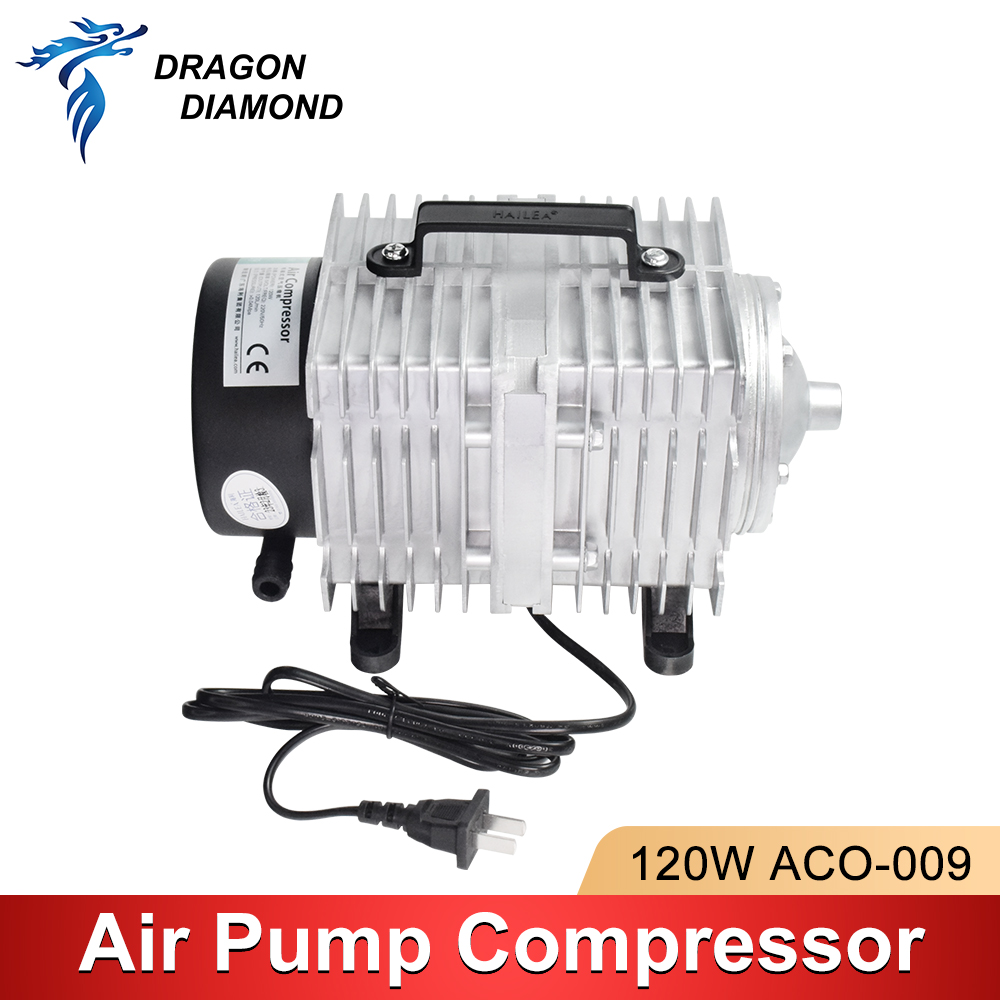 Air Assist Pump Laser - 120W Luchtcompressor Elektrische Magnetische Luchtassistentiepomp 220-240V