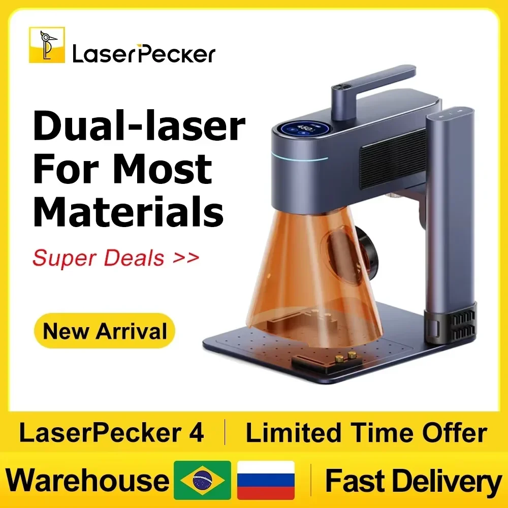 Industrial Handheld Laser Engraver - LASERPECKER 4 LP4 lasergraveermachine voor alle