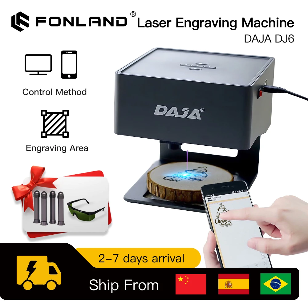 Industrial Handheld Laser Engraver - DAJA Lasergraveerder CNC DIY DJ6 Lasergraveermachine
