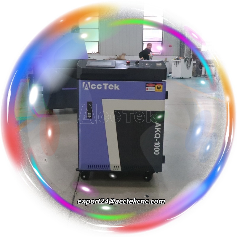 Industrial Laser Paint Remover - Krachtige 1000 W gepulseerde laserreinigingsmachine Industriële