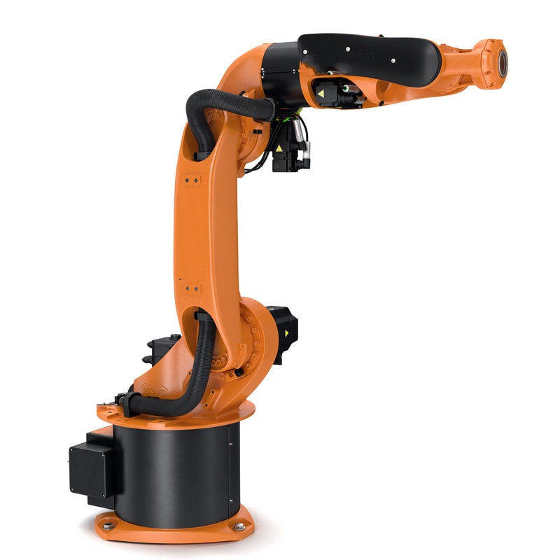 Industrial Laser Welding - Industriële lasrobot Kuka robotarm met lasmachine