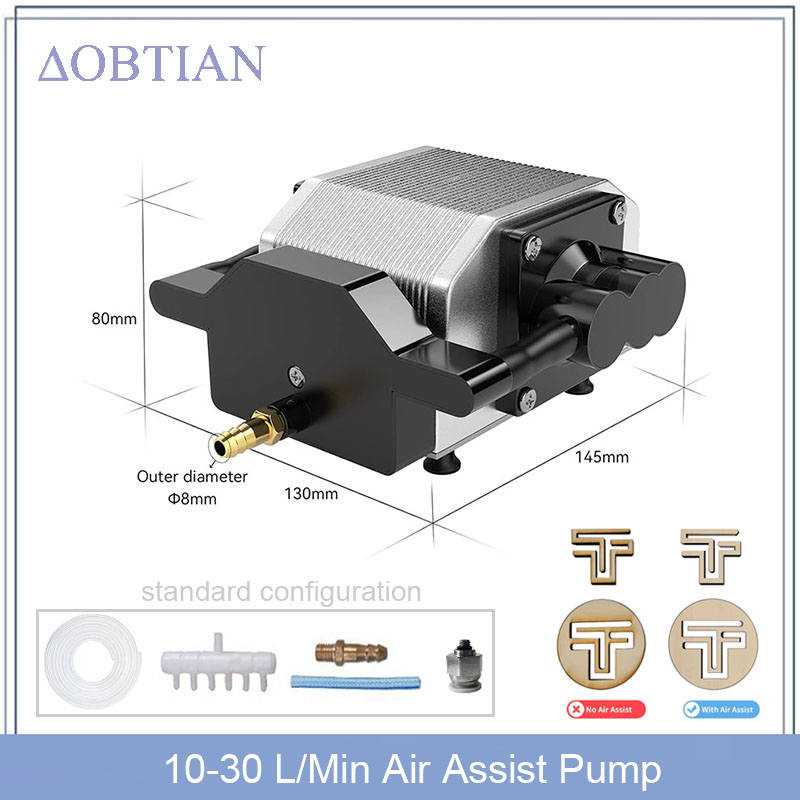 Air Assist Pump Laser - AC110V 220V 30L/Min 16W Laser Air