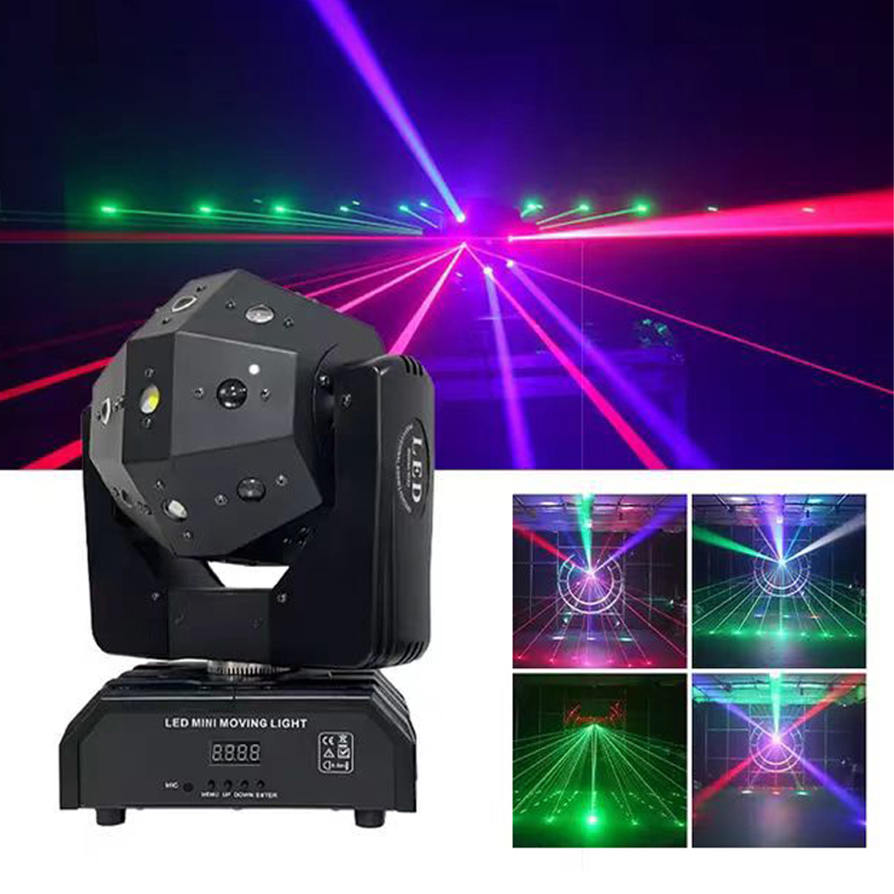 Industrial Laser Projector - 2025 Disco Rotatie Laserprojector DMX-besturing Sterke