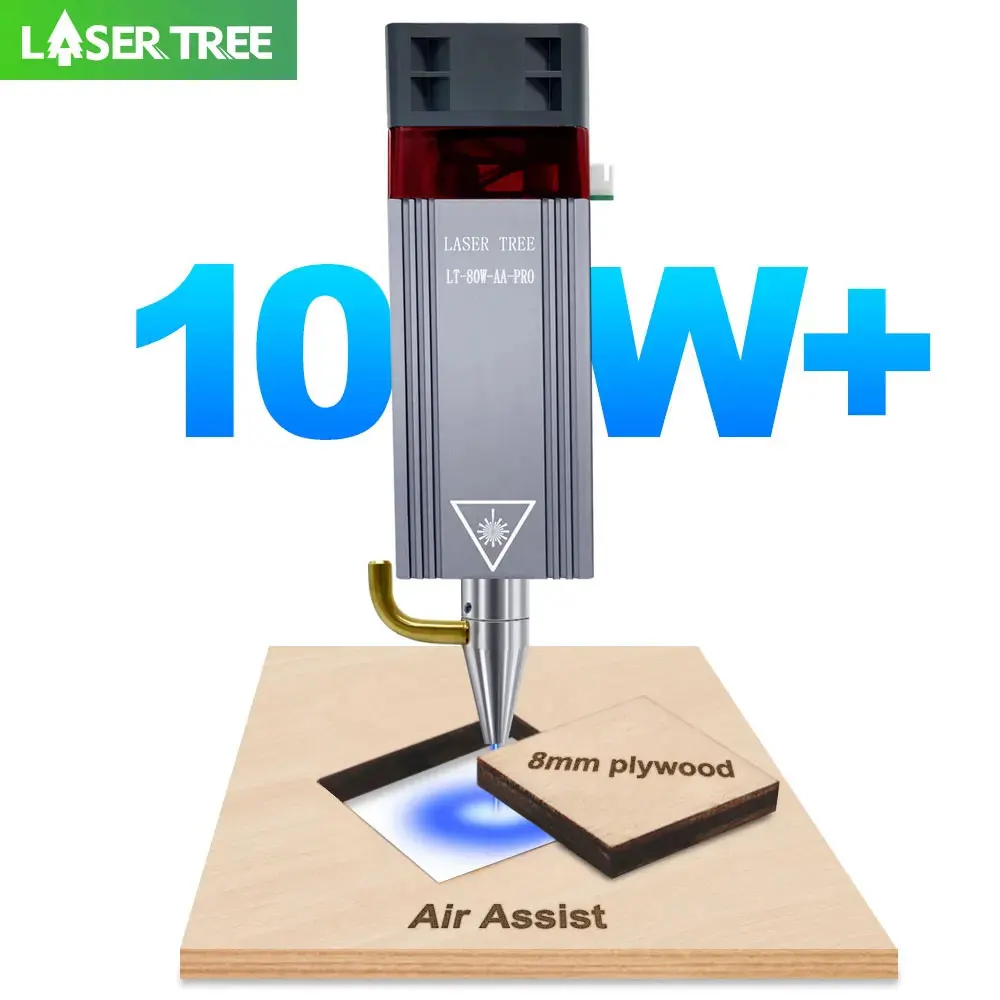 Industrial Laser Tool - Laserboom 10W Optisch Vermogen 80W Lasermodule