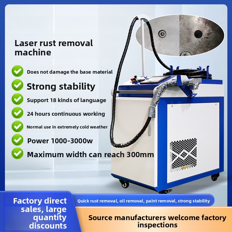 Draagbare draagbare roest- en  - Industrial Laser Paint Remover recensie en prijs