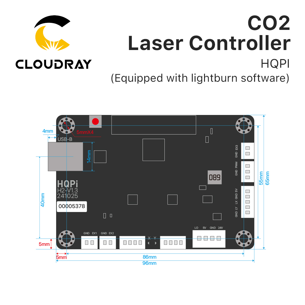 Cloudray CO2 Laser Controller  - Industrial Handheld Laser Engraver recensie en prijs