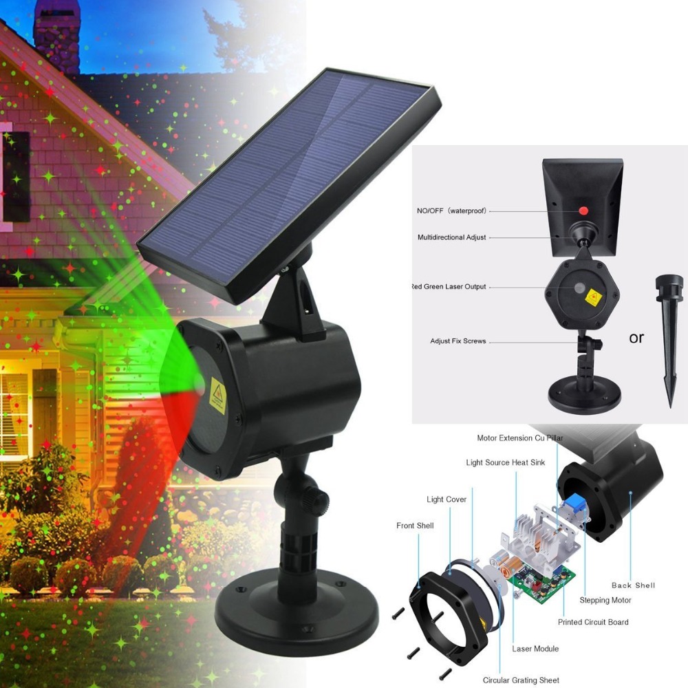 6W LED-zonne-landschapsverlich - Industrial Laser Projector recensie en prijs