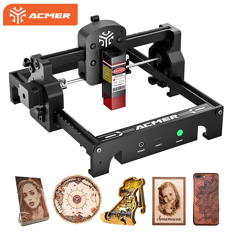 ACMER S1 6W/3.5W/2.5W Mini Dra - Industrial Handheld Laser Engraver recensie en prijs
