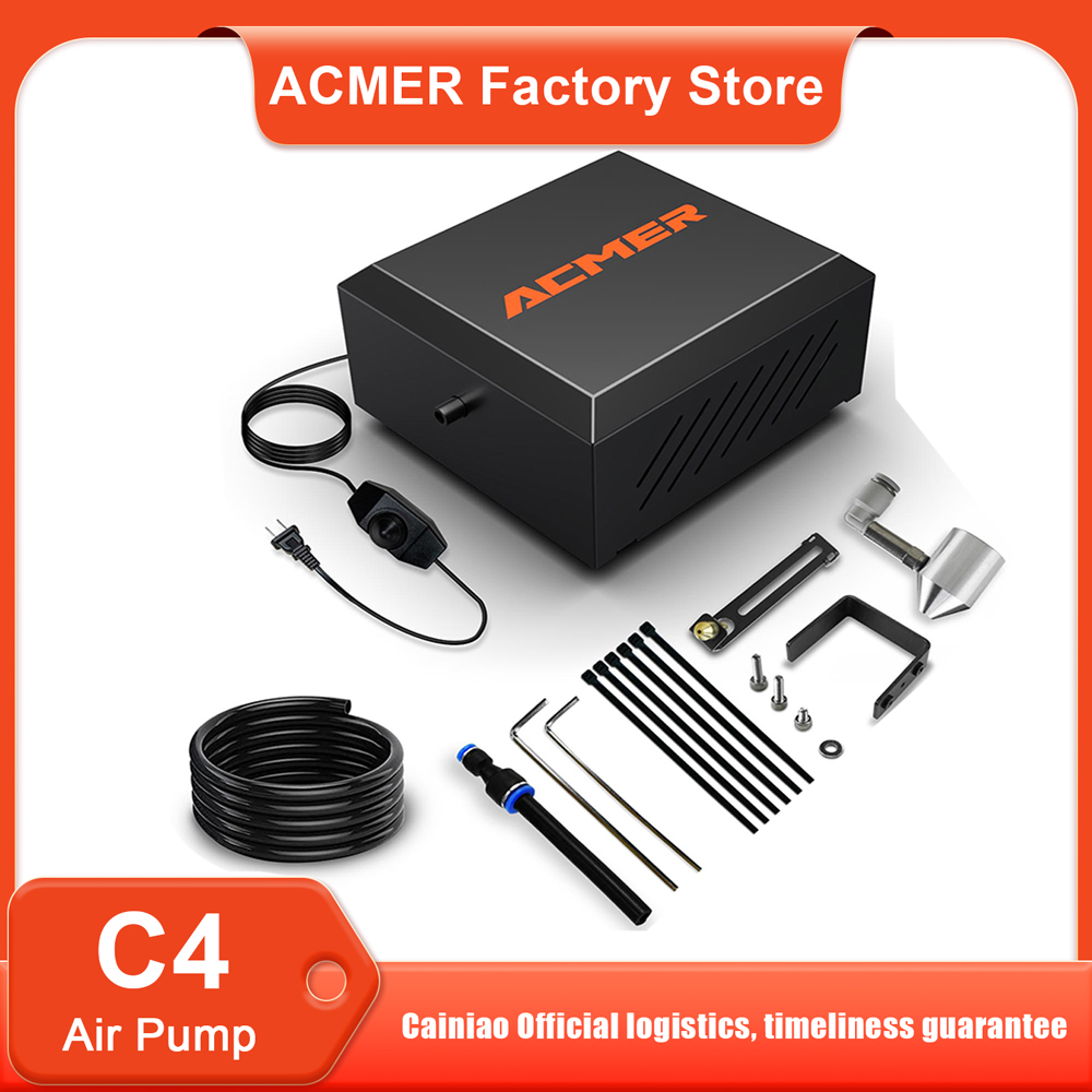 ACMER C4 Laser Air Assist-pomp - Air Assist Pump Laser recensie en prijs