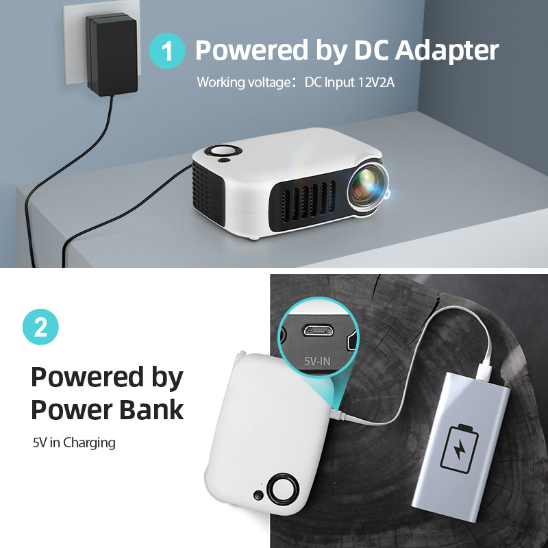 A2000 MINI-projector Draagbare - Industrial Laser Projector recensie en prijs