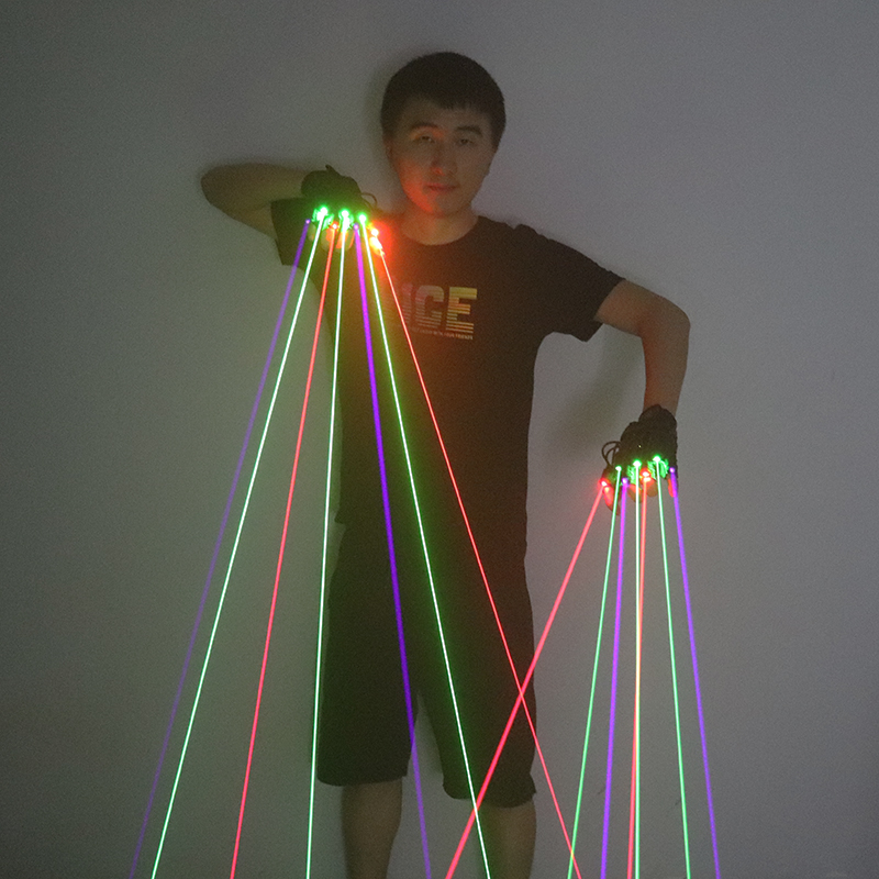 Groen Rood Blauw Laserhandscho - Industrial Laser Projector recensie en prijs
