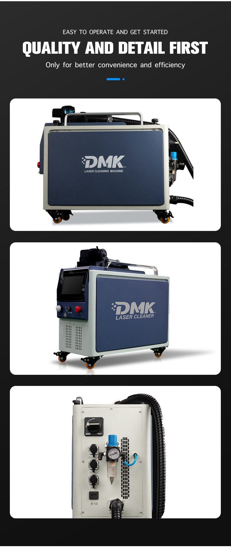 DMK 100W 200W 300w Pulse Laser - Industrial Laser Paint Remover recensie en prijs