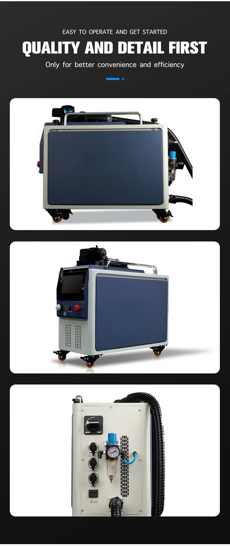 100W 200W 300W Pulslaser Reini - Industrial Laser Paint Remover recensie en prijs