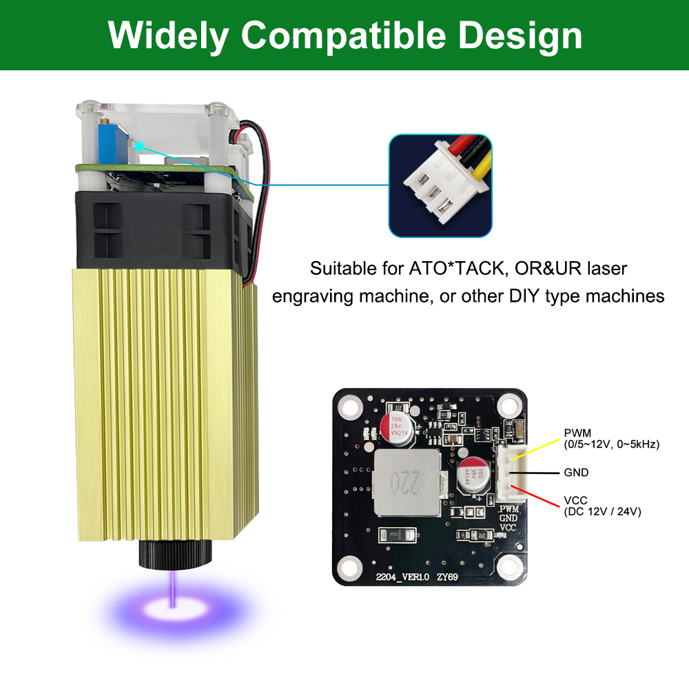 LASER BOOM 4W 5W Laser Module  - Industrial Laser Tool recensie en prijs