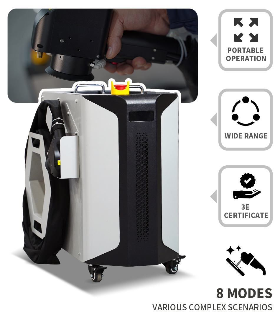 Laserreinigingsmachine voor he - Industrial Laser Paint Remover recensie en prijs