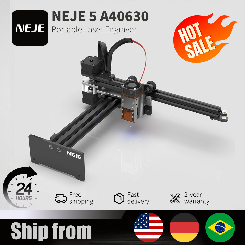 NEJE 5 A40630 20W Draagbare Kl - Industrial Handheld Laser Engraver recensie en prijs