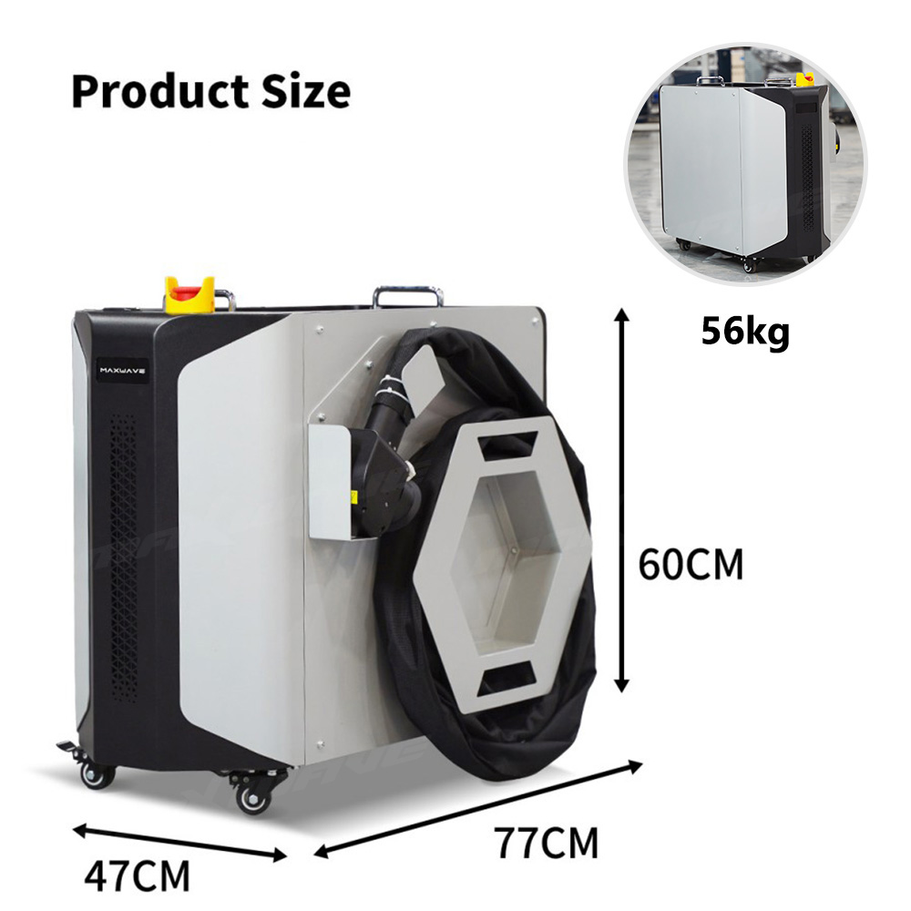 Maxwave 300W Laserreiniger Dra - Industrial Laser Paint Remover recensie en prijs
