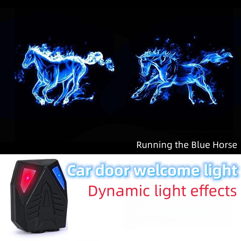 2 Stuks Oplaadbare Led Auto De - Industrial Laser Projector recensie en prijs