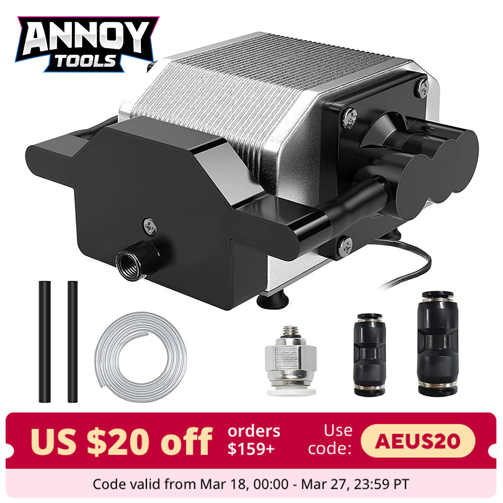 Air Assist voor lasercutter en - Air Assist Pump Laser recensie en prijs