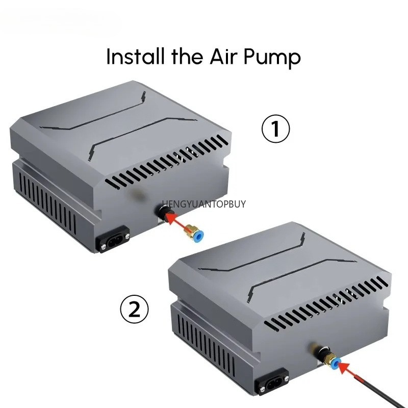 De luchtpomp wordt gebruikt om - Air Assist Pump Laser recensie en prijs