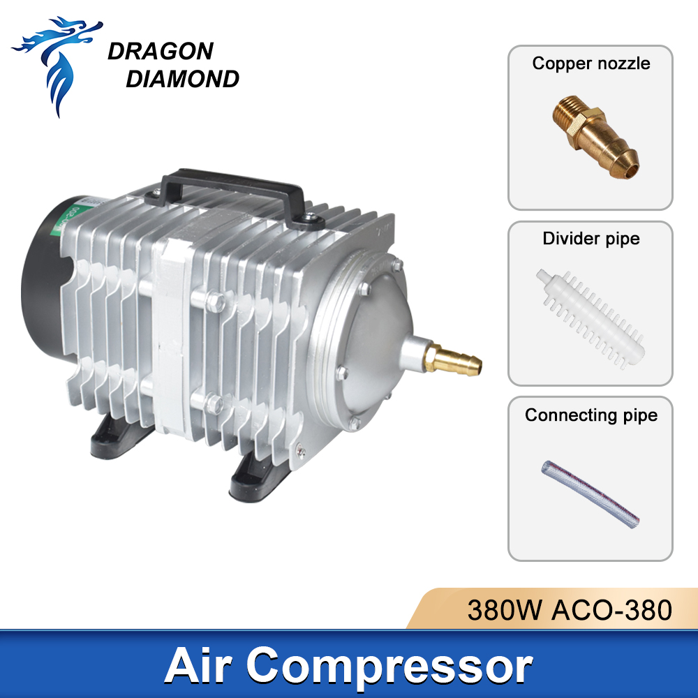 Luchtcompressor 380W 220V 280L - Air Assist Pump Laser recensie en prijs
