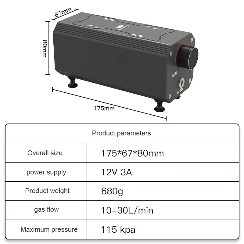 Air Assist-compressor AC 110V  - Air Assist Pump Laser recensie en prijs